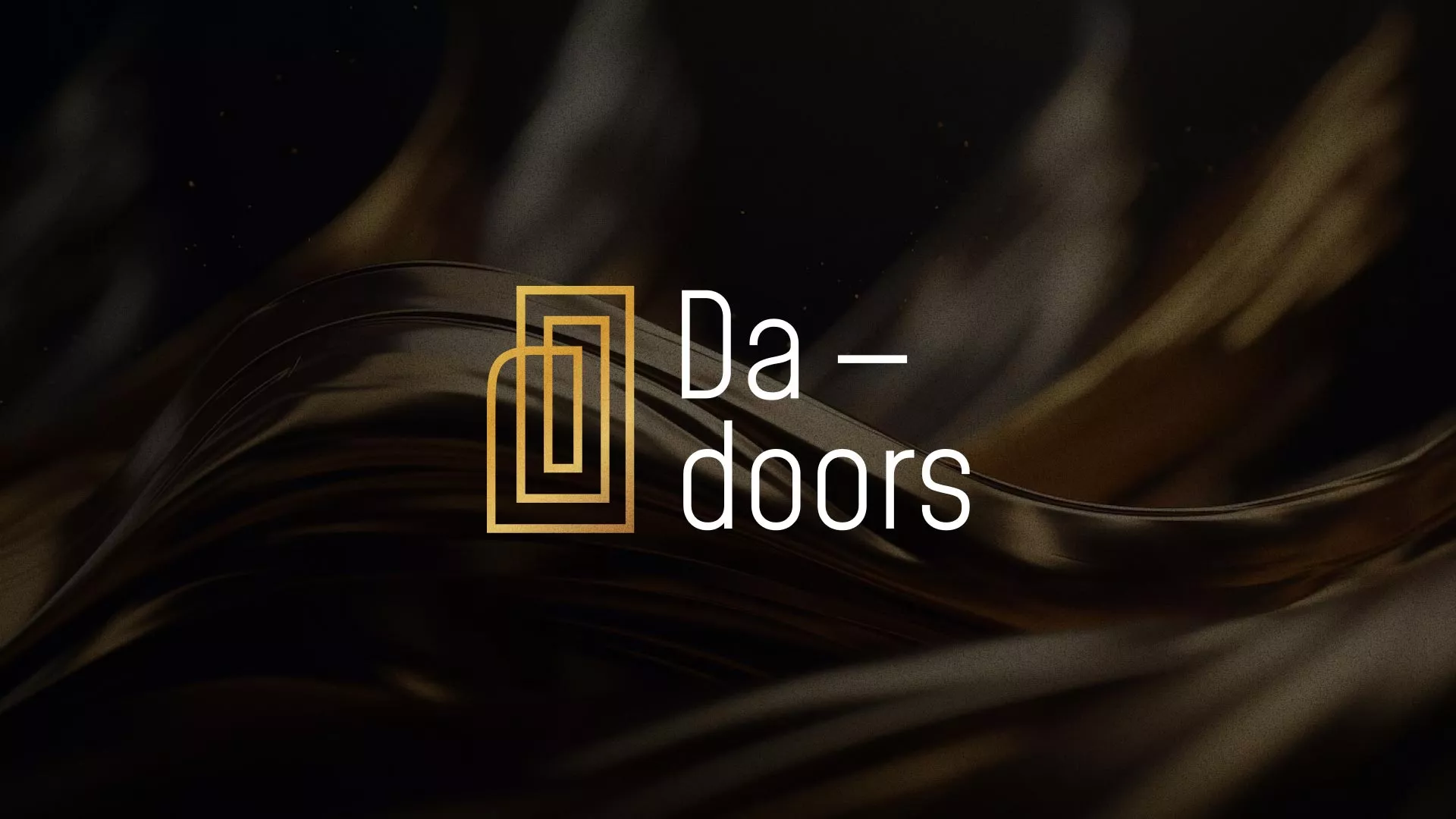 Разработка логотипа для компании «DA-DOORS» в Ивантеевке
